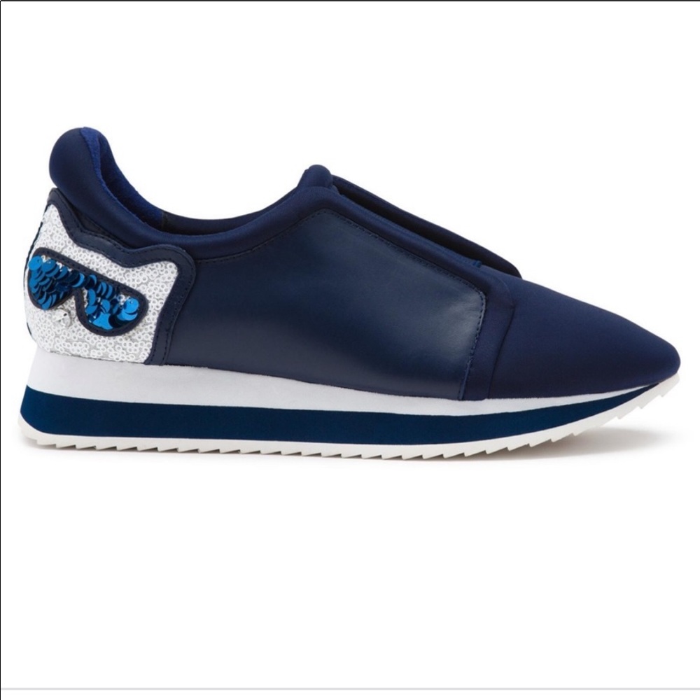 Karl Lagerfeld dark blue/indigo sneakers 7.5 US